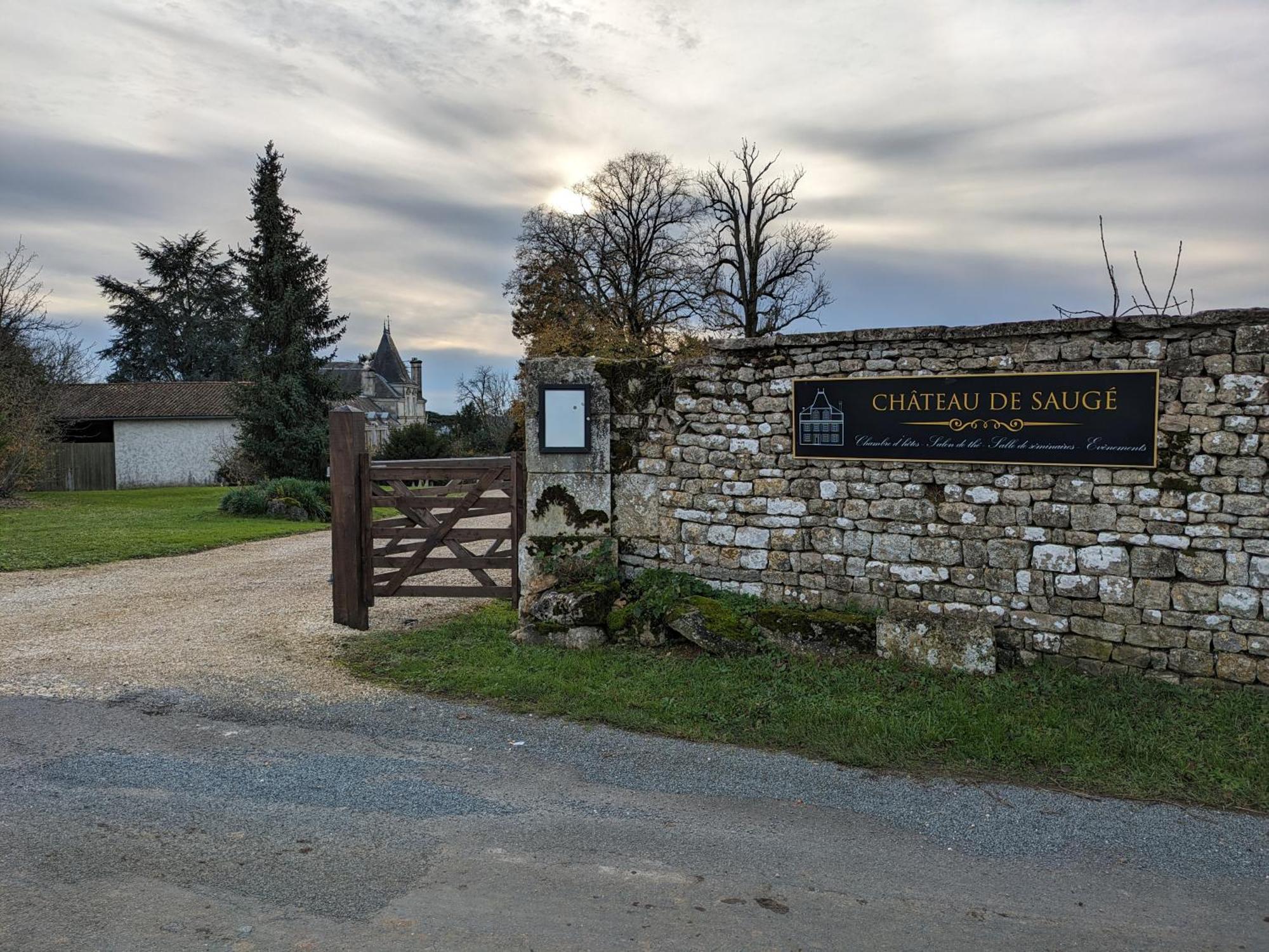 Chateau de Sauge Saivres Extérieur photo